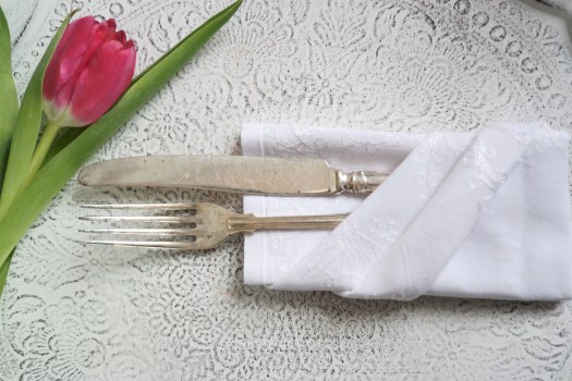 Dukning servetter Recept
